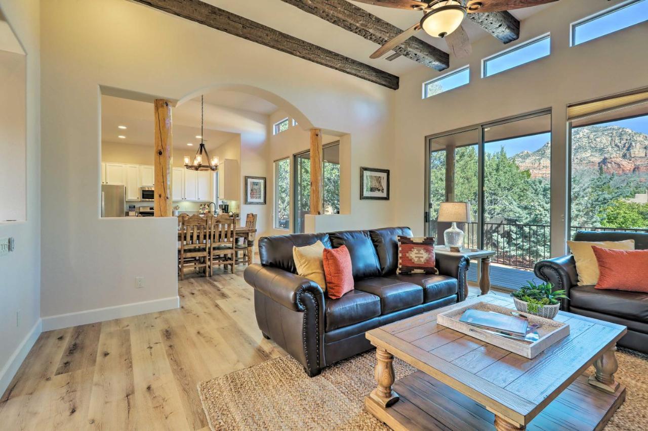 Luxury Sedona Living Remodeled With Red Rock Views! Villa ภายนอก รูปภาพ